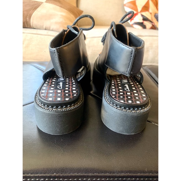 🌈 Amazing LEATHER CLARKS creepers style - Picture 5 of 8